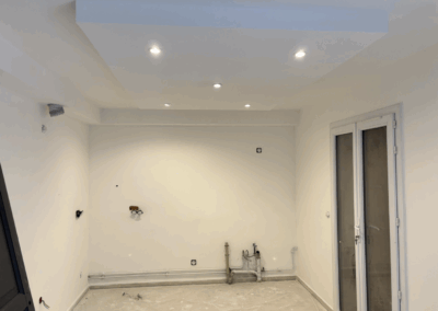 Installation eclairages spots lumineux maison neuve cergy