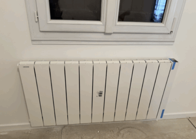 Pose d’un radiateur à chaleur douce par TBELEC à Lamorlaye
