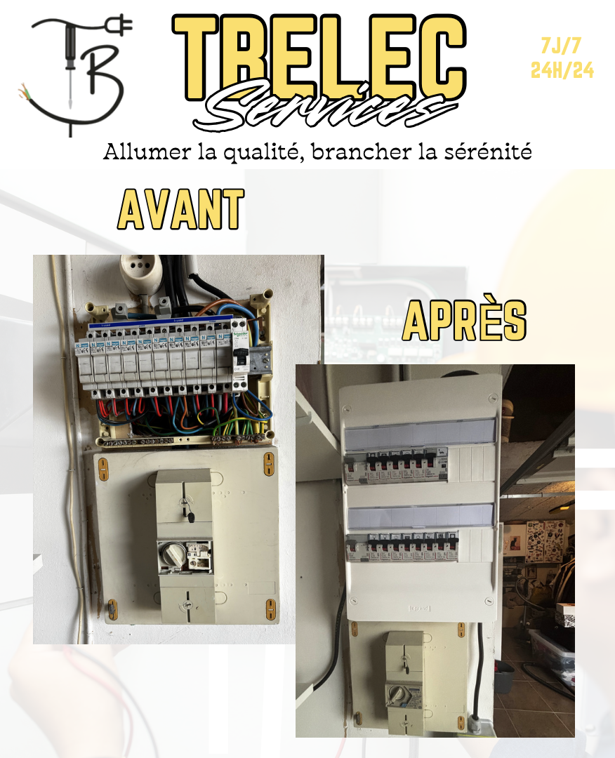 Remplacement de tableau électrique à Senlis